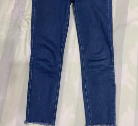 ONLY七分牛仔裤 流苏裤 直筒裤27码 ...