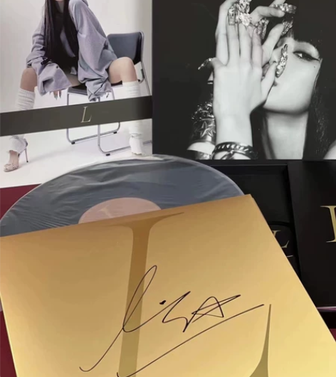 Lisa签名 黑胶LP唱片lalisa 含...