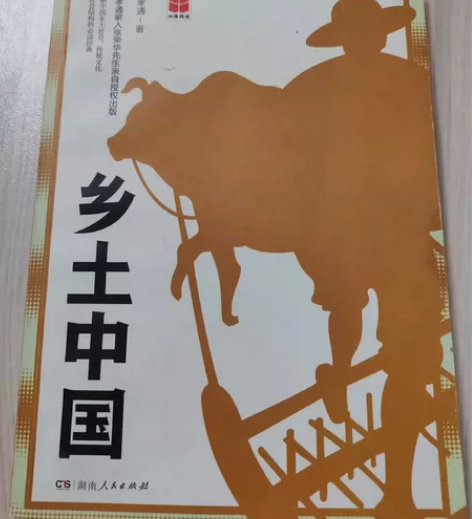 乡土中国费孝通著湖南人民出版社 外页有些泛...