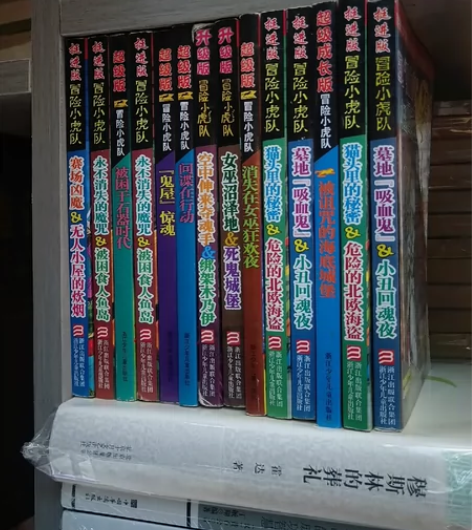 二手冒险小虎队系列小说喜欢拍我问价[送花]...