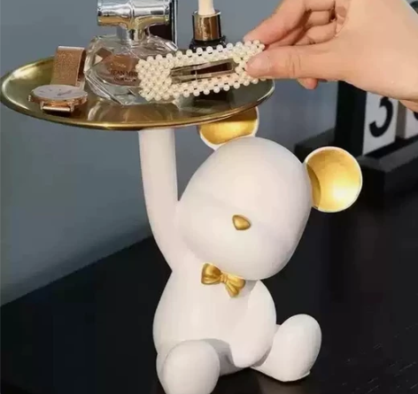 【全新亏本出35个】暴力熊进门托盘钥匙收纳...