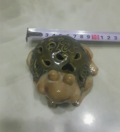 蟾蜍香薰炉陶瓷桌面摆件 可爱 礼物陶瓷的，...
