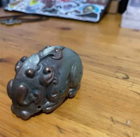 玉雕，上渡铜 感兴趣的话点“我想要”和我私...