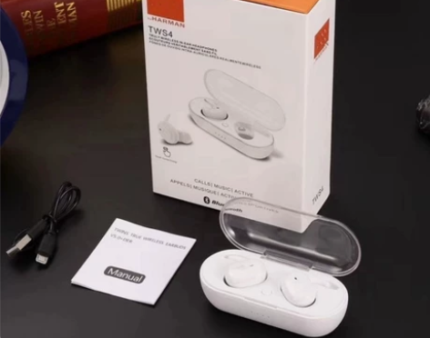 跨境新品TWS4蓝牙耳机触摸双通5.0立体...
