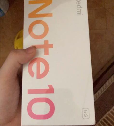 红米note10 8+128蓝 全新未查封...