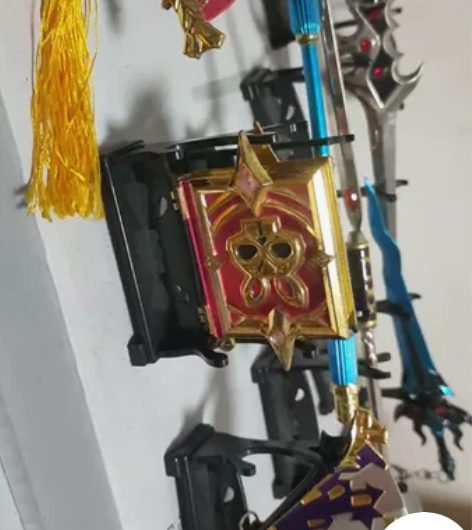 王者荣耀英雄武器手办模型(嗯  这个算不算...