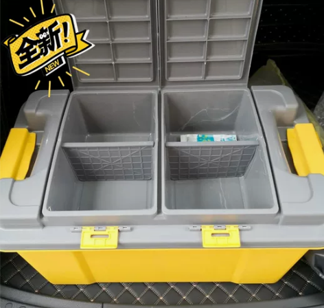 汽车后备箱尾箱收纳箱整理箱车用多功能尾箱车...