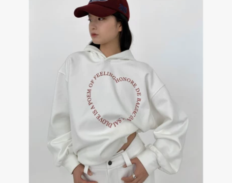 HONORE古月 巴尔扎克桃心  宽松廓形...