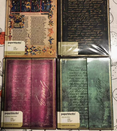paperblanks复古笔记本伟人手稿系...