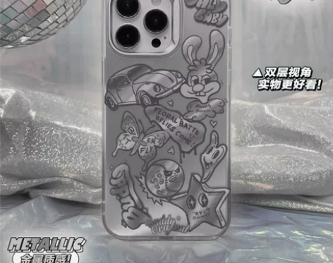 BUDDY原创银色Stickers苹果14...