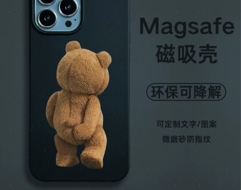 适用苹果14promax手机壳magsaf...