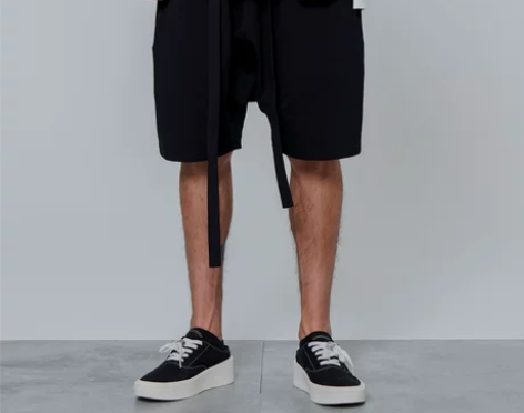 Undefined高街潮牌fog风格短裤弹...