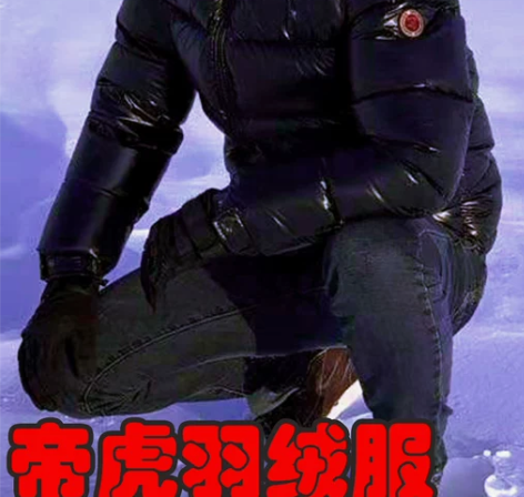 ?帝虎 羽绒服男白鹅绒短款加厚高端品牌冬季...