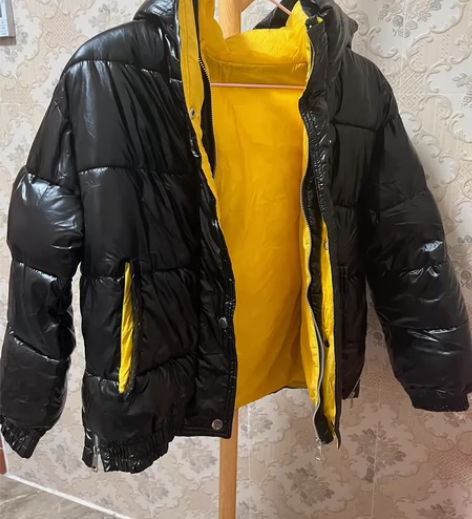 蒙家口玛雅冬季新款亮面羽绒服男短款加厚户外...