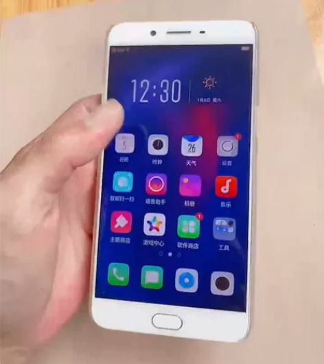 OPPO R9splus 国行金色 6+6...