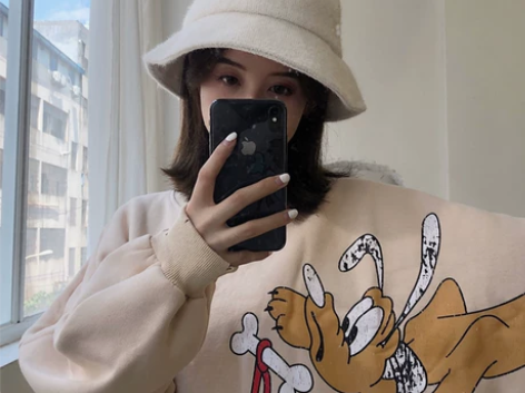 日系chic秋冬天加厚保暖毛绒渔夫帽女韩版...