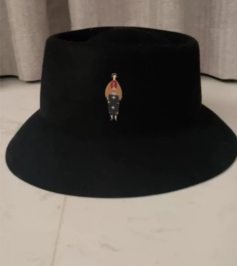 全新/秋冬羊毛呢小檐帽平顶羊绒小礼帽 当初买的时候确实因为想... 全新/秋冬羊毛呢小檐帽平顶羊绒小礼帽 当初买的时候确实因为想...