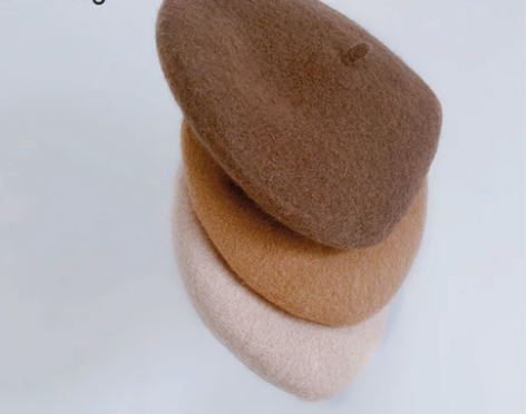 NAIXIBABY｜秋冬儿童贝雷帽女宝宝复...