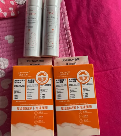 防晒，雅漾喷雾，身体乳，卸妆水，自用未拆封...