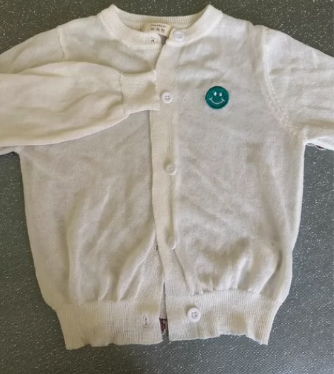 白色针织防晒开衫 质量很好 18包邮 感兴...