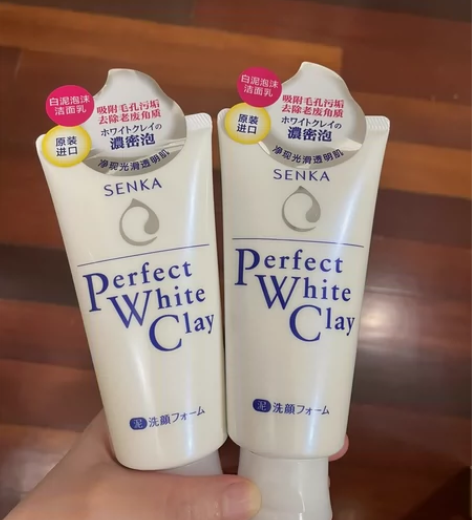 日本珊珂绵润白泥泡沫洁面乳120g×2支装...