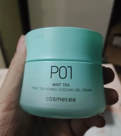cosmetea薄荷茶水晶霜啫喱面霜急救补...
