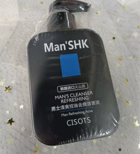 火山泥洗面奶男士专用控油祛痘深层清洁黑头旗...