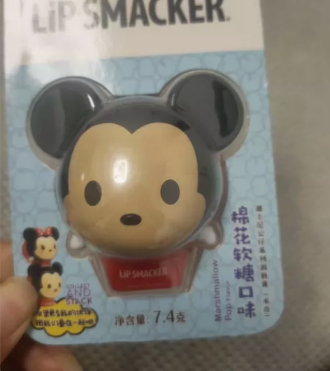 迪士尼公仔系列润唇膏,米奇,小飞象19元一...