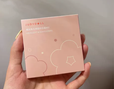 橘朵Judydoll高光修容一体盘02色号...