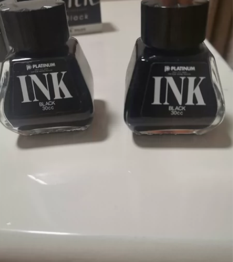 PLATINUM 白金黑色墨水30ml，来...