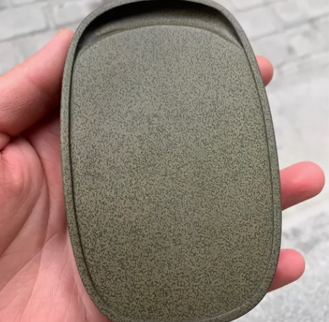 鱼型老端砚一块，带眼，巧雕，雕工精细，包老...