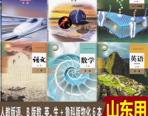 山东东营2023新版二手高中必修1全套6本...