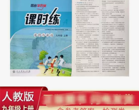 2022人教版初中政治课时练九年级上册道德...