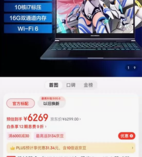 ?机械革命（MECHREVO）极光Pro ...