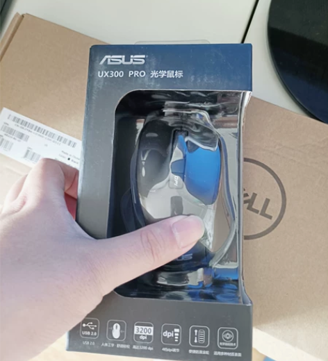 华硕鼠标有线UX300pro USB插口适...