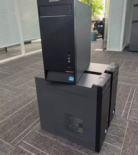 联想原装95新台式电脑主机 i3i5商务办...