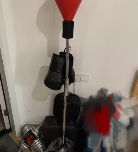 拳击速度球反应训练靶家用不倒翁成人儿童发泄...