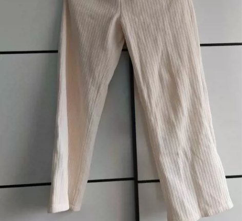 雪尼尔阔腿裤女秋冬高腰垂感2023新款加绒...