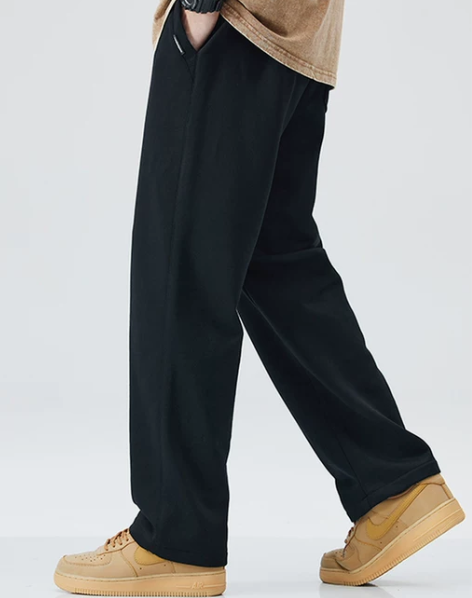 CAYLA空气层加绒开叉长裤 穿过几次??...