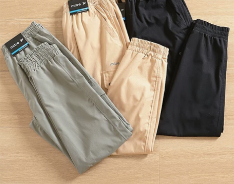 夏季男士多口袋束口修身松紧腰工装休闲裤超赞...