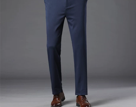 实体店清仓全新夏季男士薄款弹力休闲裤男士舒...