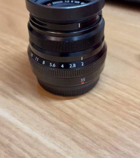 富士xf35 2.0镜头 95新 具体看视...