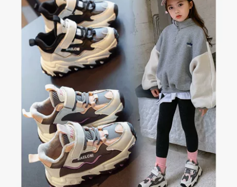 英国next kiss儿童运动鞋2022春...