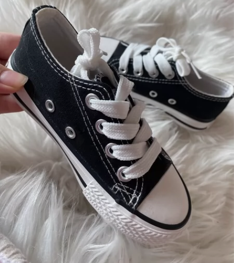 25码匡威儿童帆布鞋，男童女童运动鞋，商家...