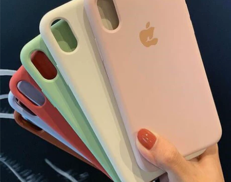 苹果真液态硅胶手机壳19.9包邮 颜色：奶...