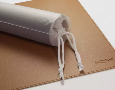 超大皮革软木鼠标垫防水办公桌垫书桌垫笔记本...