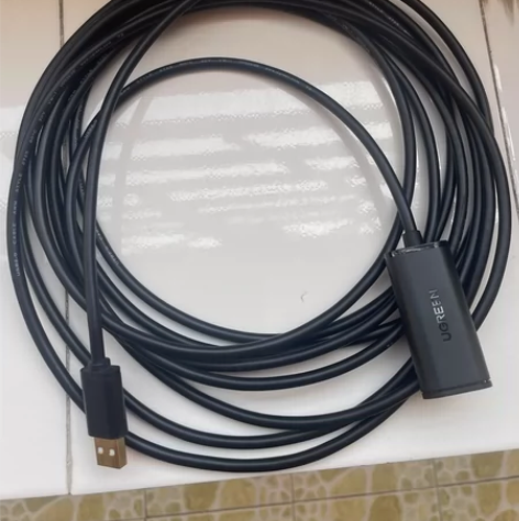 绿联+usb延长线供电3.0信号放大器公对...