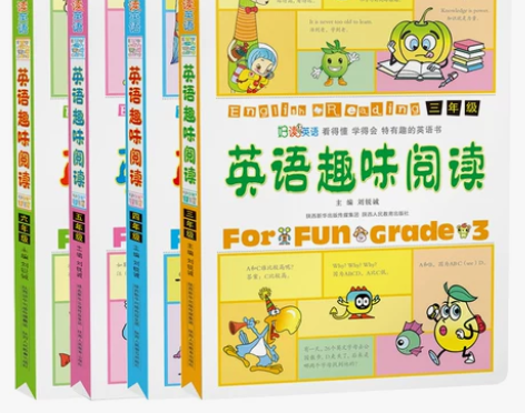 小学通用小学生英语趣味阅读三四五六年级 小...