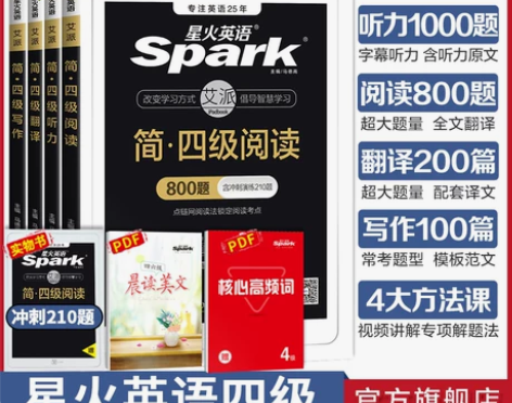 备考2023年6月】星火英语四级阅读理解听...