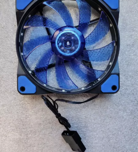 全新处理 蓝色炫光电脑机箱风扇/散热风扇/...